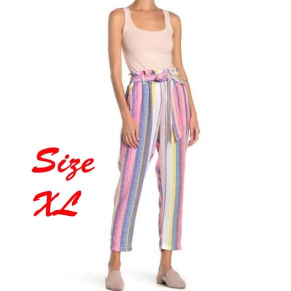 Abound Pants - ABOUND Paperbag Waist Pants NWT Size XL
